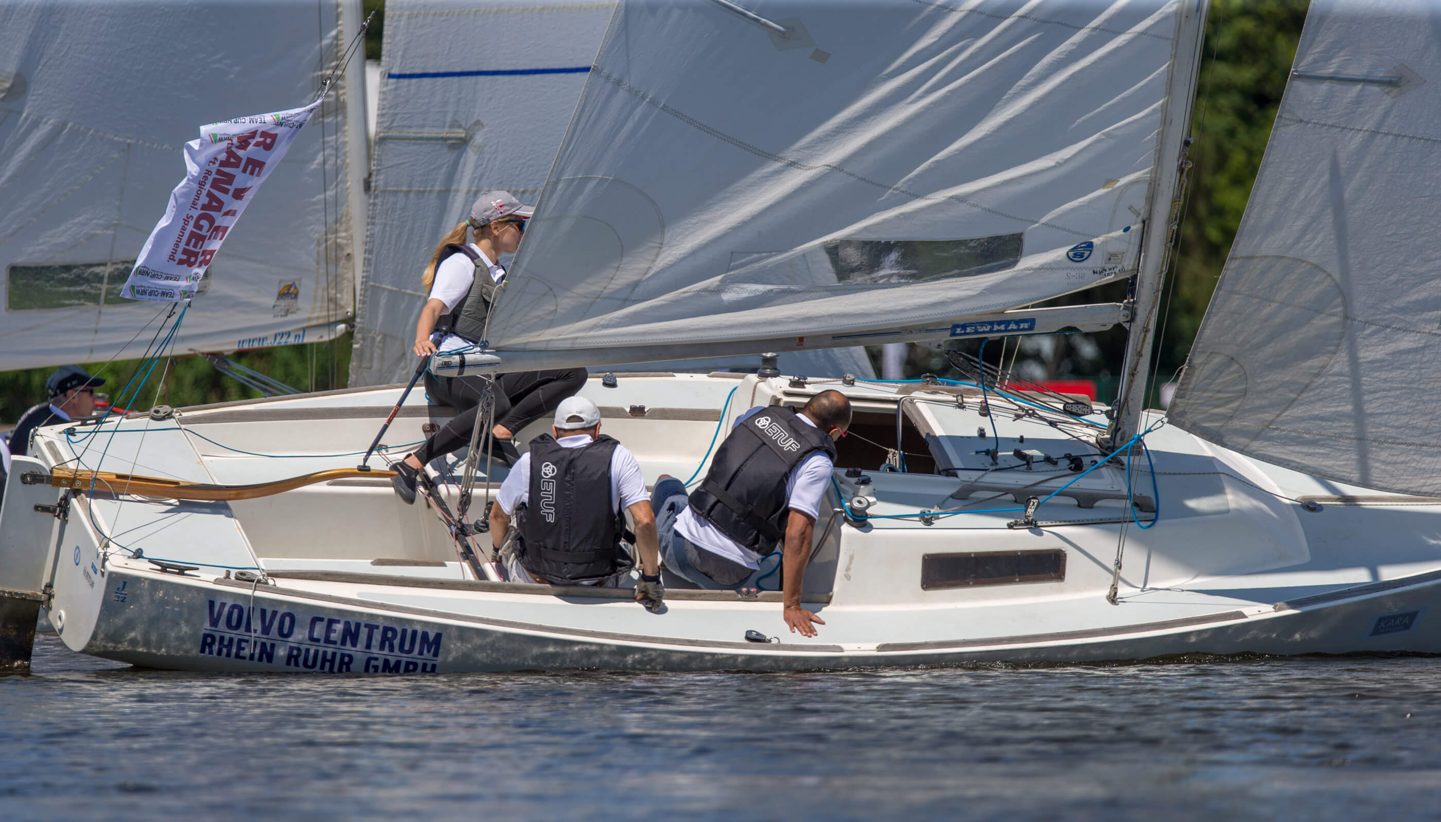 Team-Cup NRW: Teambuilding unter Segeln